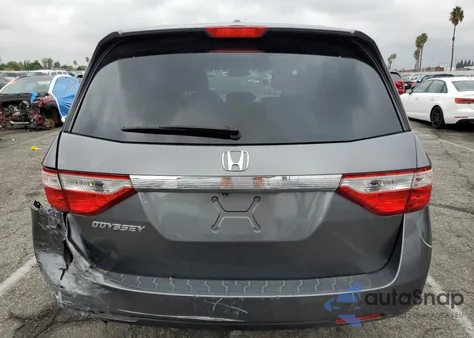 2011 Honda Odyssey Exl from USA, damaged, VIN 5FNRL5H61BB068526